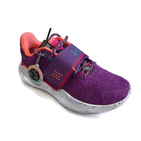 Under Armour Shoes - Under Armour Sz M5.5 W7 Flow FUTR X Basketball Shoes Black History 3025344-500